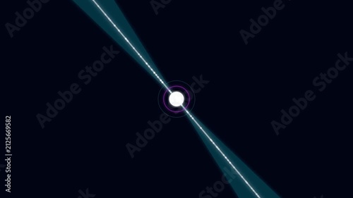 Astrophysics Pulsar Star Magnetic Emission Beam