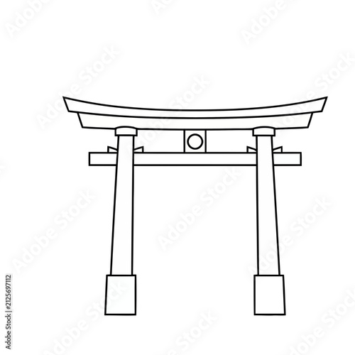 Torii Gate Outline