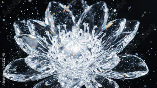 Infinity Crystal Bloom