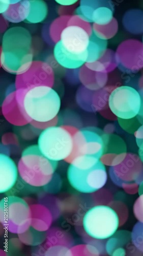 A Mesmerizing Display of Vibrant Bokeh Lights Creating a Dreamy Atmosphere with a Blend of Colors and Soft, Artistic Blur for Visual Enjoyment