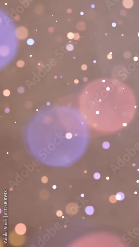Captivating Visual of Ethereal Light Particles Suspended in Soft Focus with Gentle Colors, Creating a Dreamlike Atmosphere and Enchanting Aesthetic Appeal