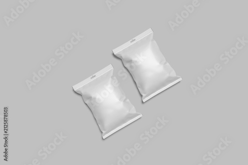 Snack Packaging Food Pouch Packaging Mockup