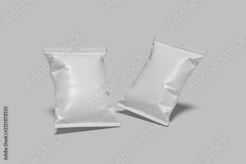 Snack Packaging Food Pouch Packaging Mockup