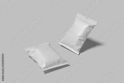 Snack Packaging Food Pouch Packaging Mockup