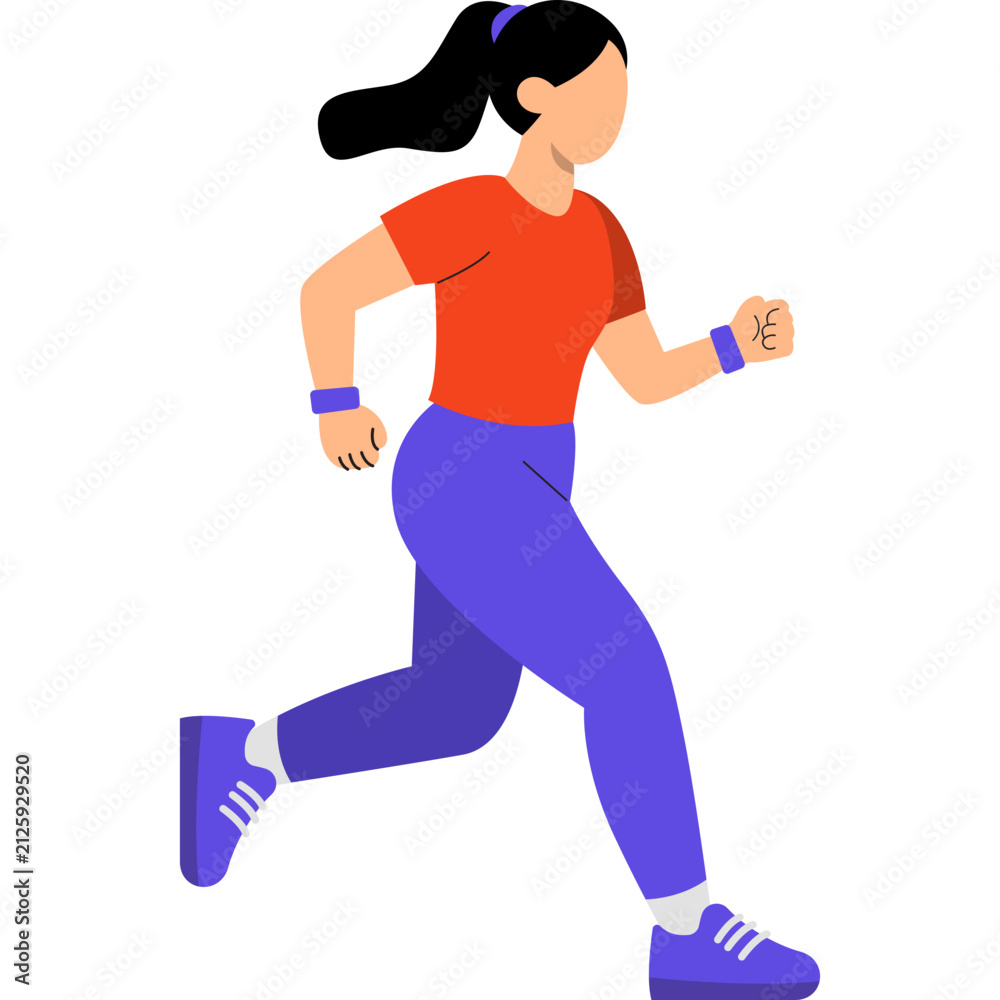 Fototapeta premium Workout Illustration