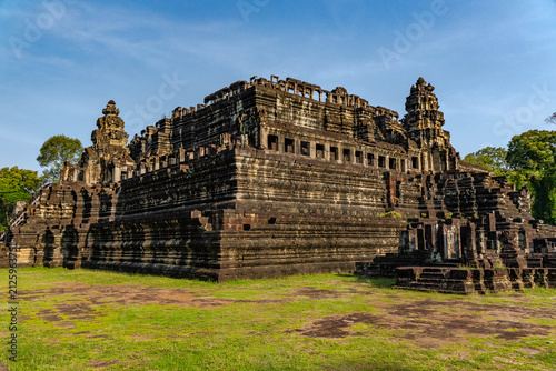 Ancient Pyramid Temple in the Angkor Archaeological Park