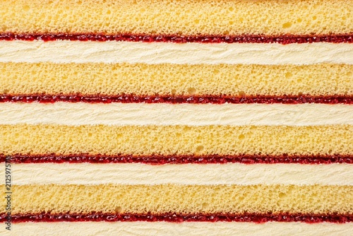 Victoria Sponge Cake Layers Background. Cake Background.