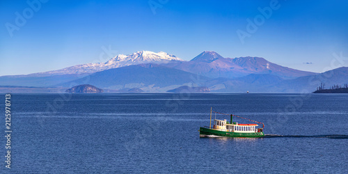 Quadro su tela Lake Taupō, New Zealand
