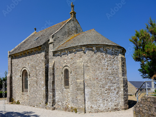 Chapel des marins at Saint-Vaast-la-Hougue, a commune in the peninsula of Cotentin in the Manche department in Lower Normandy in north-western France