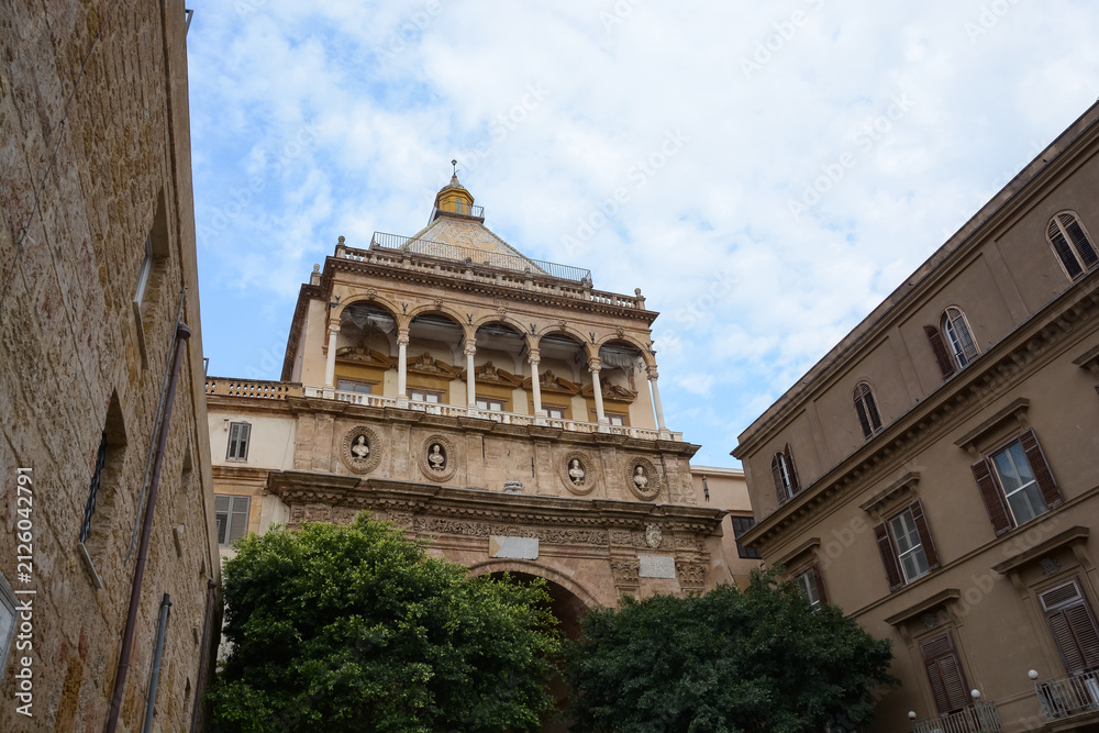 Fototapeta premium Palerme, Porte Nuova - Sicile - Italie