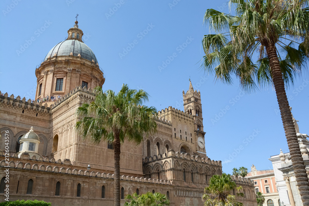 Fototapeta premium Cathédrale de Palerme - Sicile - Italie