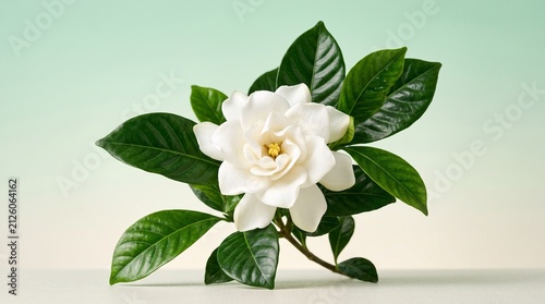 Картината върху платно White gardenia flower in bloom