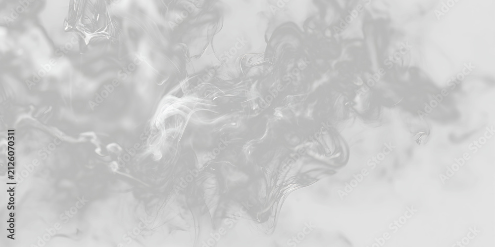 Obraz premium Realistic Steam Smoke Overlay with Fluid Motion PNG