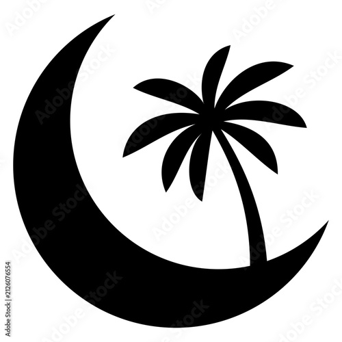 Foto Icono paraíso tropical