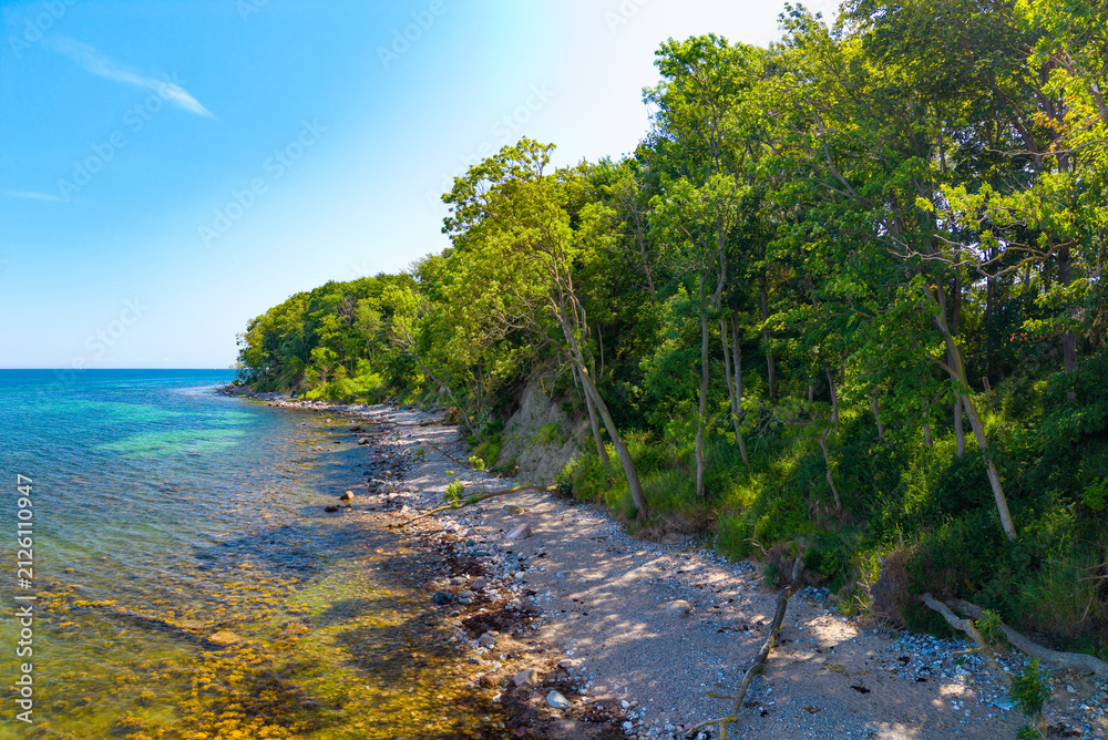 Obraz premium Katharinenhof Coast, Fehmarn Island, Baltic Sea, Germany
