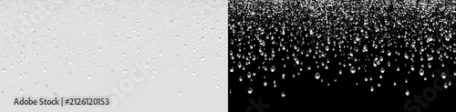 Fotografie Dense Water Droplet Background Texture PNG