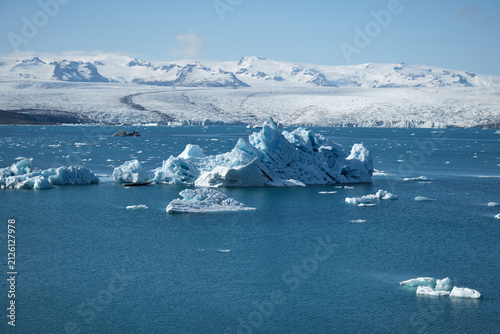 Canvas Print iceberg in Iceland