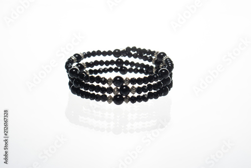 silver bracelet with diamonds