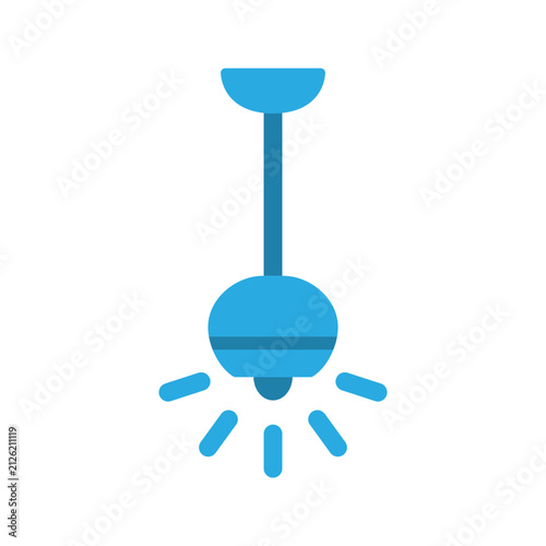 Hanging Lamp Icon design template