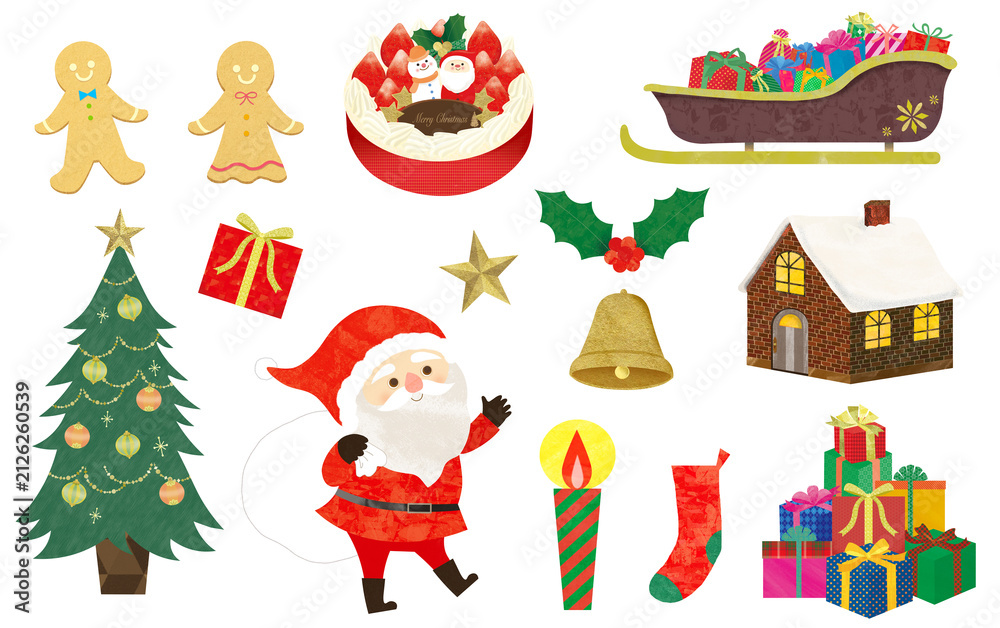 Fototapeta premium クリスマス素材