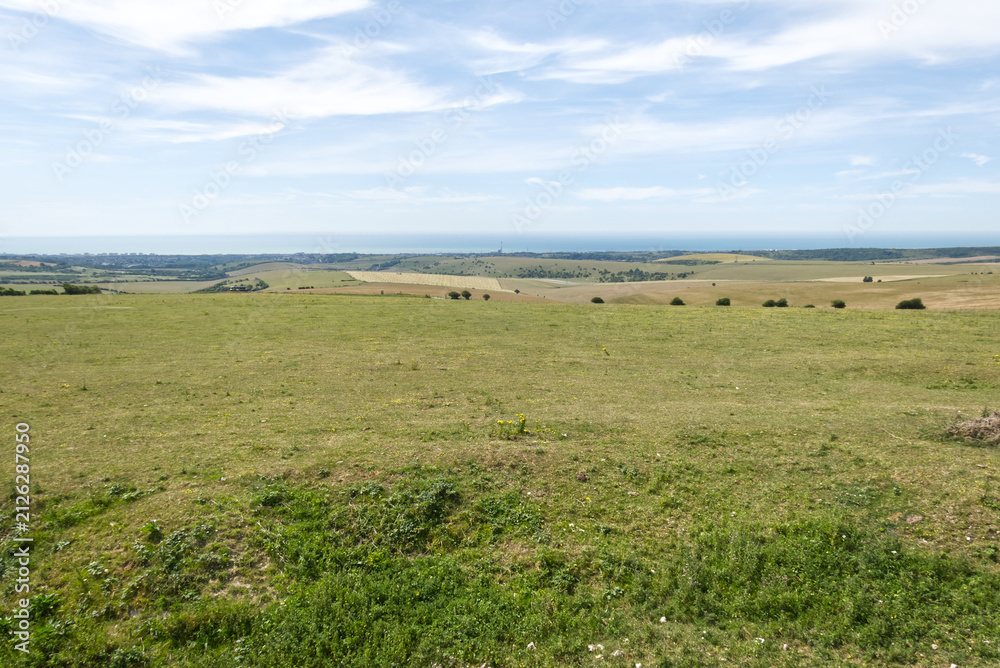 Fototapeta premium South Downs near Brighton, England.