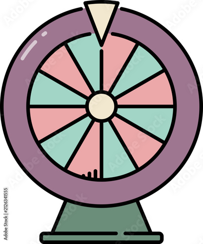 Wheel of fortune icon
