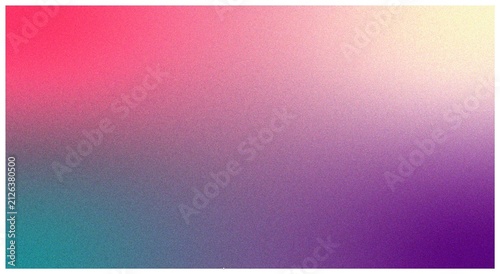 Glow Gradient Abstract Purple Pink Green Grainy Texture Background