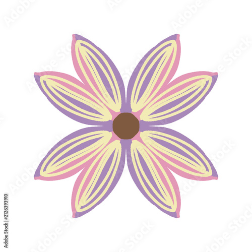 abstract flower vector illustration