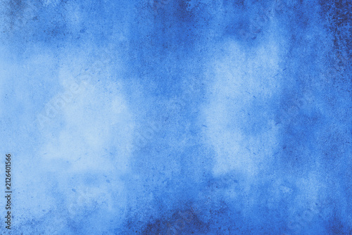 Cool blue abstract grunge texture background
