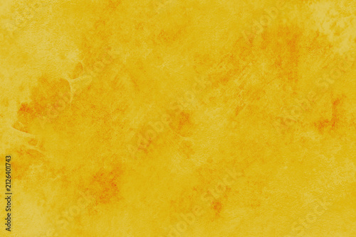 Warm yellow and orange abstract grunge texture background
