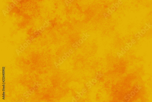 Warm yellow and orange abstract grunge texture background
