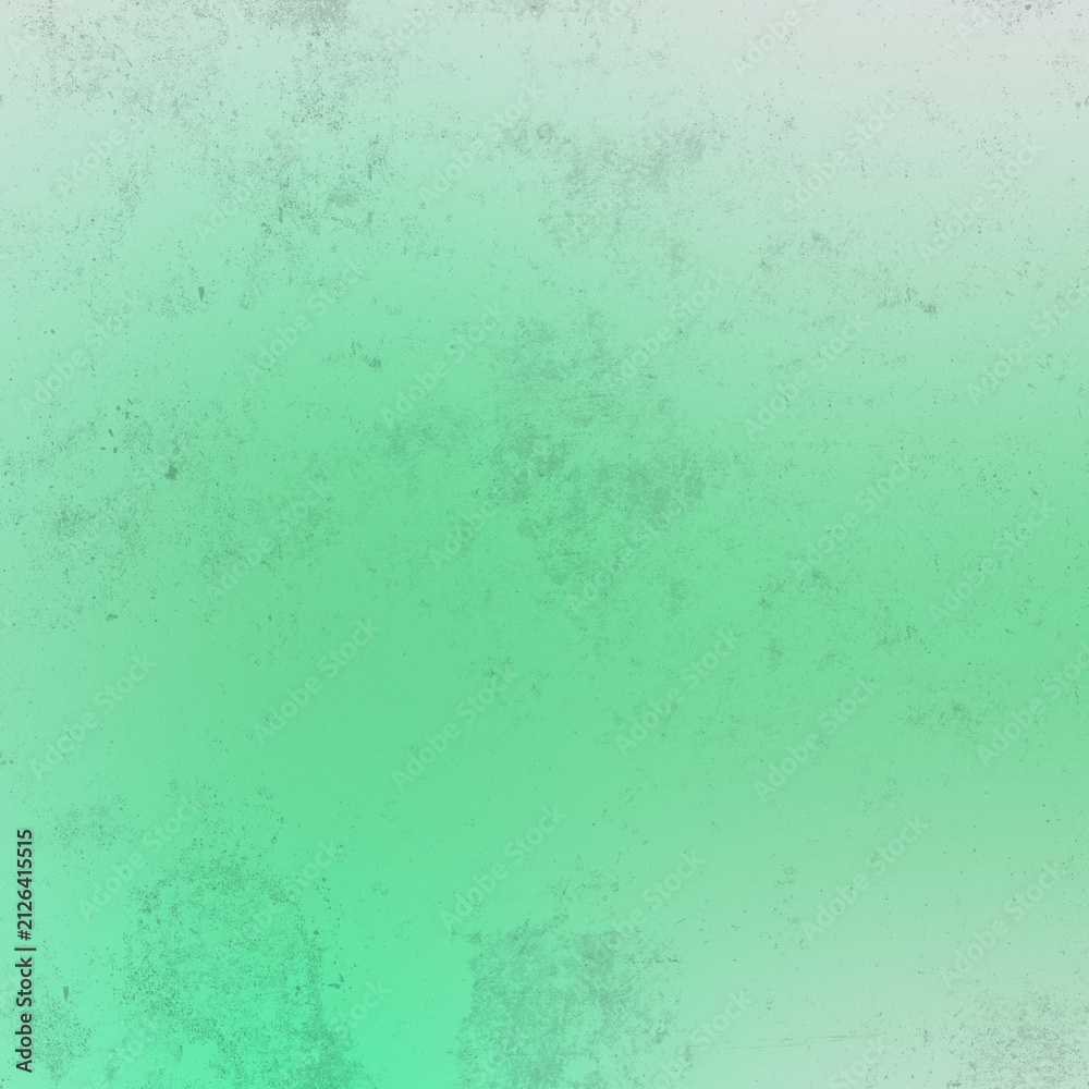 Fototapeta premium Subtle mint green gradient texture featuring weathered distressed surface details for artistic digital graphic backgrounds with textures suitable professional