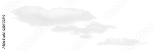 Konstfotografi Isolated white cumulus cloud PNG
