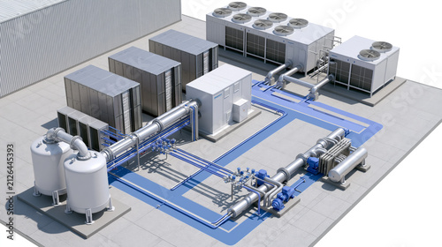 Closed loop direct to chip cooling for AI racks