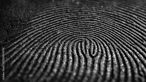 Forensic Fingerprint Macro Detail
