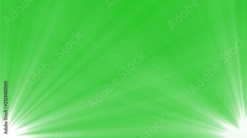 Bottom Stage Light Spotlights Rays Effect Loop Isolated Green Screen Background Motion Graphic Video