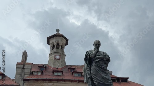 Ovid Statue in front of National History Museum in Constanta Romania