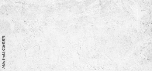 Foto White Grunge Wall Texture with Aged Paper Pattern Rough Concrete Surface Vintage