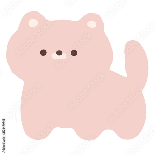 Minimalist Cute Simple Cats SVG Vector