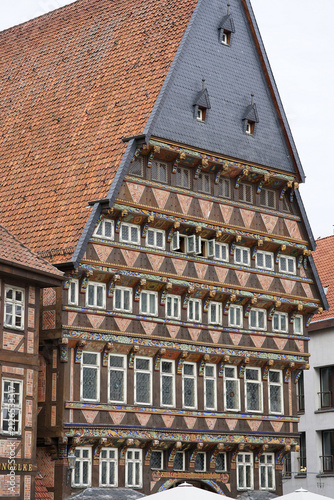 Fachwerkhäuser in Hildesheim am Marktplatz