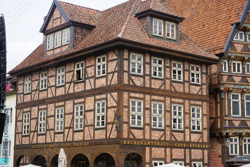 Fachwerkhäuser in Hildesheim am Marktplatz