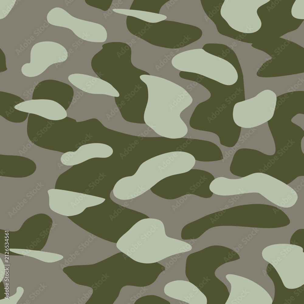 Fototapeta premium military camouflage seamless pattern