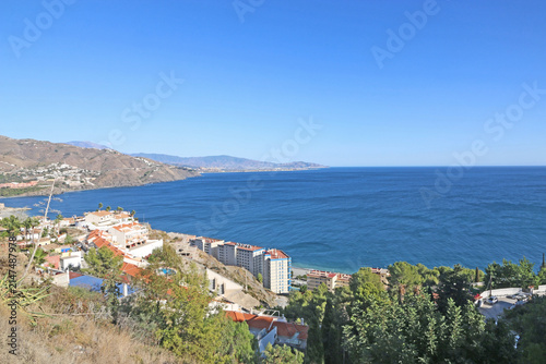 Velilla coast in Andalucia, Spain