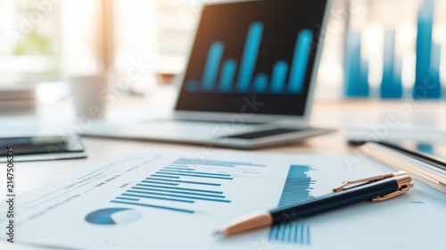 Property Market Intelligence Executive Workspace Digital Fina Investment Portfolio Scene, real estate investment analysis, commercial property valuation, portfolio growth strategy