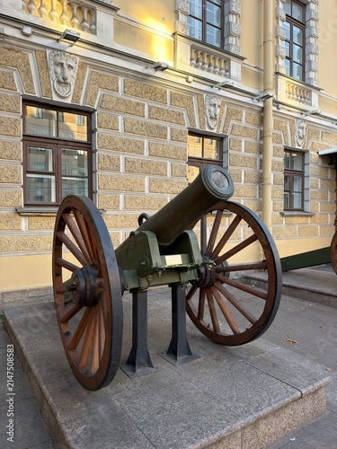 old cannon in the fortress