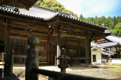 愛媛県大洲市　如法寺の風景