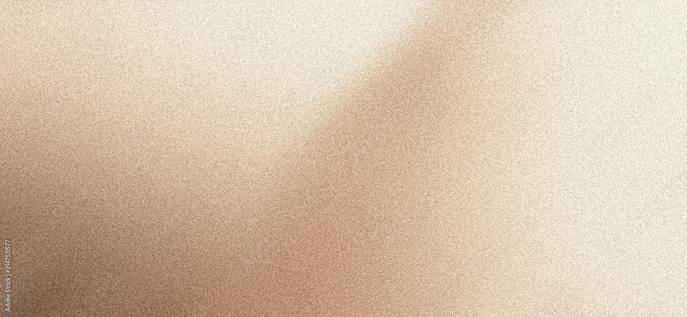 Obraz premium Brown beige grainy gradient background, smooth noisy website header, landing page, poster backdrop or grain texture banner design
