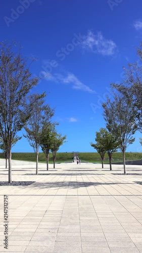 高田松原津波復興祈念公園　追悼の広場