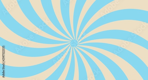 Blue and beige swirl, candy swirl 