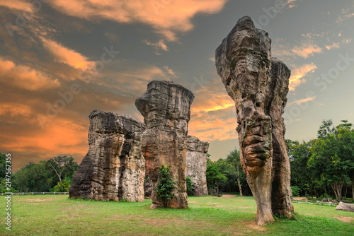 Mor Hin Khao, the stone henge of Thailand at Chaiyaphum province